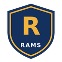 Ridgeview Rams Volleyball logo